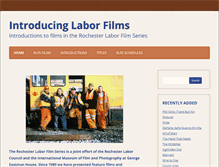 Tablet Screenshot of laborfilms.org